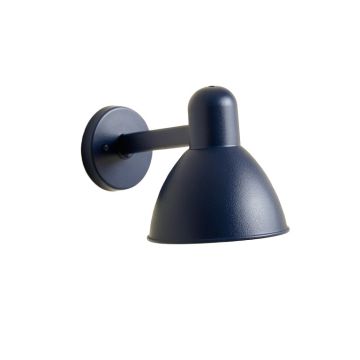 Holly Brook Wall Sconce Mounted On A Plain Wall - Navy (synthetic illustration; no displayed measurements)