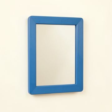 Dawn Canyon Framed Wall Mirror - Blue (synthetic illustration; no displayed measurements)