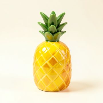 Pineapple Polkadot Ceramic Night Light (synthetic illustration; no displayed measurements)