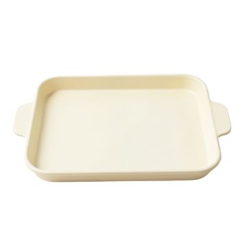 Sage Bridge Serving Tray - Cream