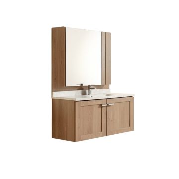 14 '' Wall-Mounted Single Bathroom Vanity
