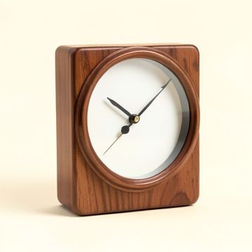 Thermometer And Hygrometer Clock (synthetic illustration; no displayed measurements)