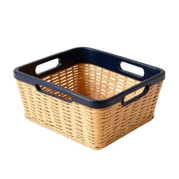 Heath Bridge Empty Storage Basket - Navy