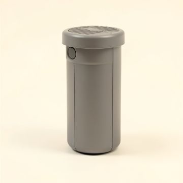 Gray Solar Powered Integrated Led Pathway Light (synthetic illustration; no displayed measurements)