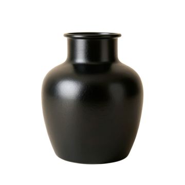 Glen Branch Empty Decorative Vase - Black