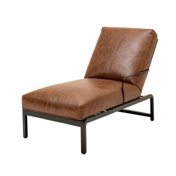 Laredo Channel Stitch Chaise Lounge (synthetic illustration; no displayed measurements)