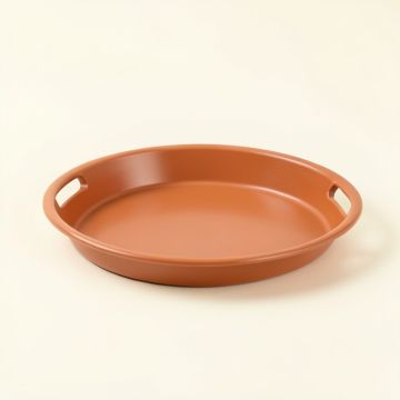 Fern Arc Serving Tray (synthetic illustration; no displayed measurements)
