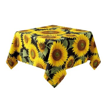 Orchimont Sunflower Cotton Tablecloth
