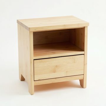 Dune Bluff Nightstand - Ivory (synthetic illustration; no displayed measurements)