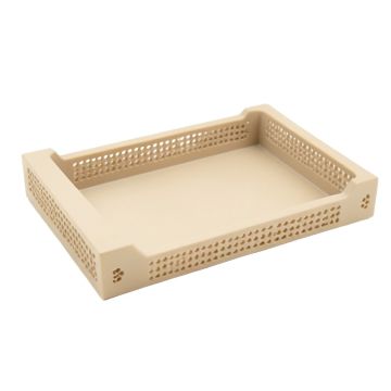 Dawn Falls Empty Under-Desk Cable Tray - Beige