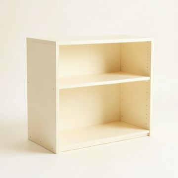 Stone Bluff Desktop Shelving Unit - Cream (synthetic illustration; no displayed measurements)