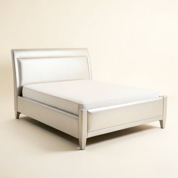 Abderahmane Low Profile Sleigh Bed (synthetic illustration; no displayed measurements)