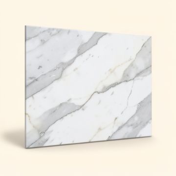 Elegance 8 '' X 10 '' Porcelain Marble Look Wall & Floor Tile (synthetic illustration; no displayed measurements)