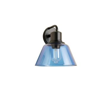 Dune Brook Wall Sconce Mounted On A Plain Wall - Blue (synthetic illustration; no displayed measurements)