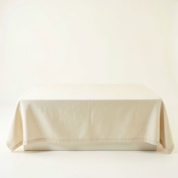 Sage Crest Flat Bed Sheet - Cream (synthetic illustration; no displayed measurements)