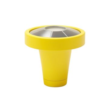 Yellow Solar Powerd Integrated Led Pathway Light