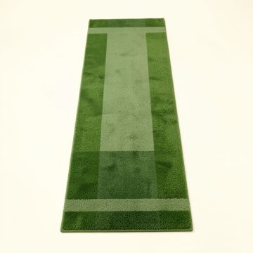 Hazel Bend Narrow Runner Rug - Green (synthetic illustration; no displayed measurements)