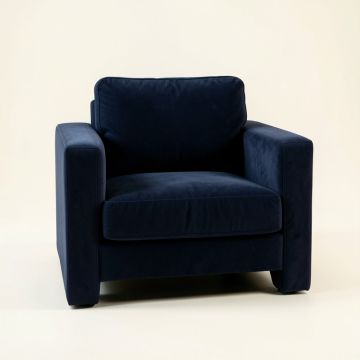 Meadow Arc Upholstered Armchair (synthetic illustration; no displayed measurements)