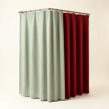Benjamin Solid Color Single Shower Curtain (synthetic illustration; no displayed measurements)