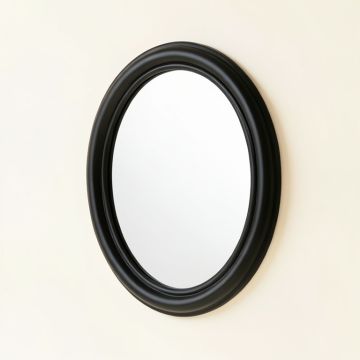 Rowan Bridge Framed Wall Mirror - Black (synthetic illustration; no displayed measurements)