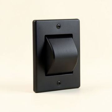 Pineapple 2-Gang Single Outlet / Rocker Combination Wall Plate (synthetic illustration; no displayed measurements)