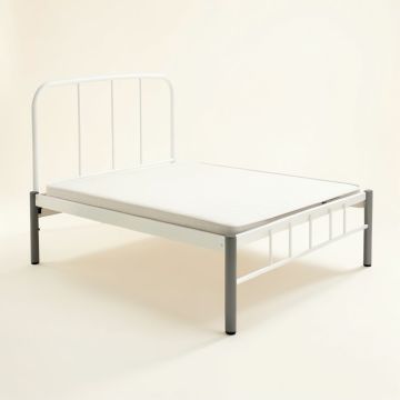 Roxana Metal Bed Frame (synthetic illustration; no displayed measurements)