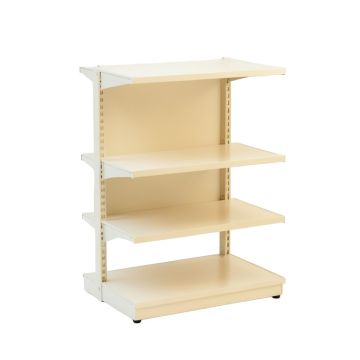 Hazel Bend Desktop Shelving Unit - Ivory