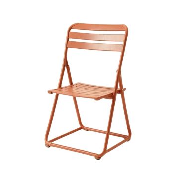 Reed Canyon Folding Outdoor Chair - Terracotta