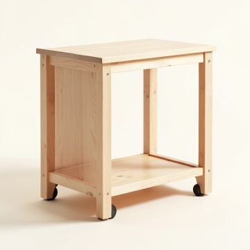 Raabe Kitchen Cart (synthetic illustration; no displayed measurements)