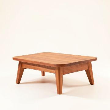 Bay Falls Coffee Table - Terracotta (synthetic illustration; no displayed measurements)