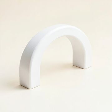 Birch Canyon Cabinet Handle Without Packaging - White (synthetic illustration; no displayed measurements)