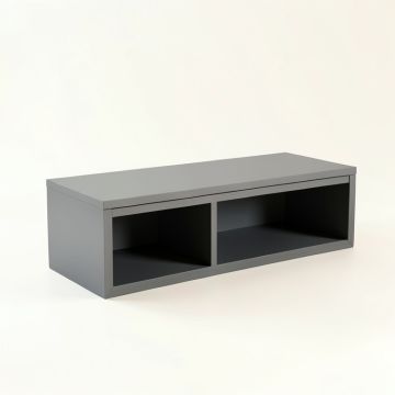 Birch Bend Shoe Storage Bench - Gray (synthetic illustration; no displayed measurements)