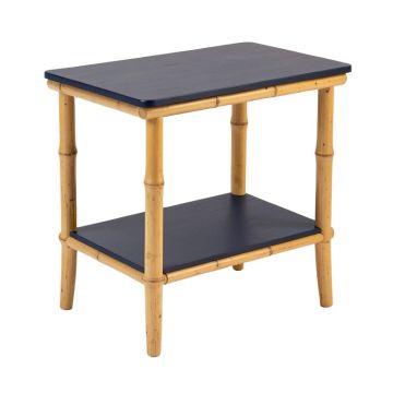 Dune Edge Side Table - Navy (synthetic illustration; no displayed measurements)