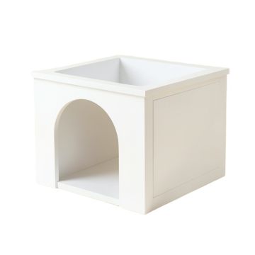 Briar Crest Empty Furniture-Style Litter Enclosure - White