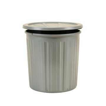 Lake Bridge Closed Garden Compost Bin - Gray