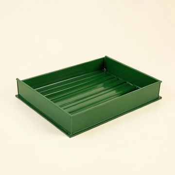 Brook Dale Empty Under-Desk Cable Tray - Green (synthetic illustration; no displayed measurements)