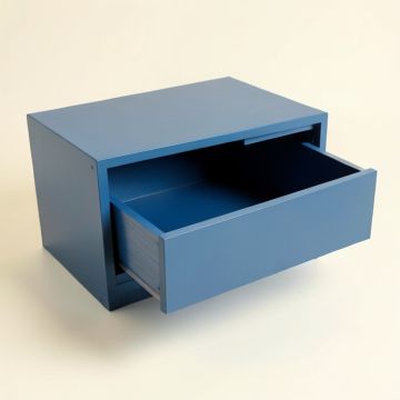 Vale Canyon Under-Desk Drawer Unit - Blue (synthetic illustration; no displayed measurements)