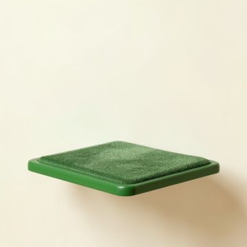 Meadow Dale Wall-Mounted Cat Perch - Green (synthetic illustration; no displayed measurements)
