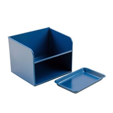Glen Branch Empty Coffee-Station Organizer - Blue