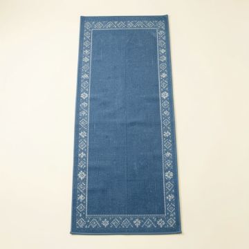 Birch Branch Narrow Runner Rug - Blue (synthetic illustration; no displayed measurements)