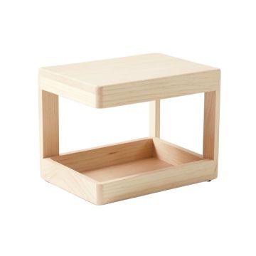 Lake Branch Empty Coffee-Station Organizer - Ivory