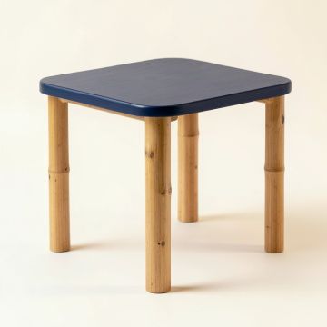 Dawn Branch Compact Balcony Table - Navy (synthetic illustration; no displayed measurements)