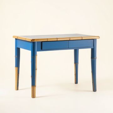 Oak Bluff Writing Desk - Blue (synthetic illustration; no displayed measurements)