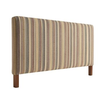 Joslyn Striped Upholstered Panel Headboard