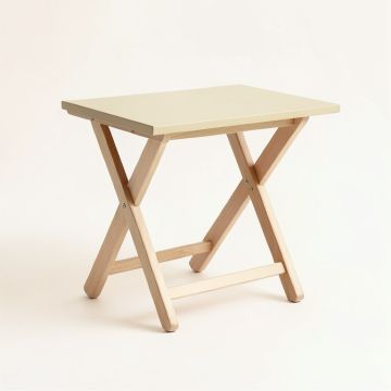 Heath Brook Compact Balcony Table - Beige (synthetic illustration; no displayed measurements)