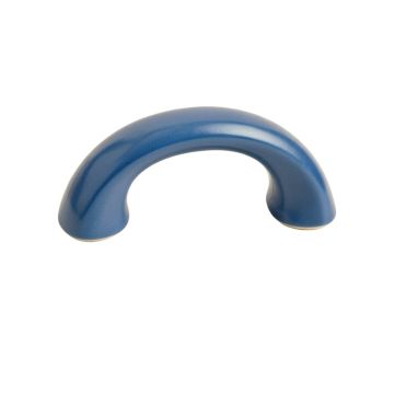 Vale Bend Cabinet Handle Without Packaging - Blue