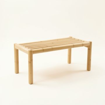Alder Edge Indoor Bench - Beige (synthetic illustration; no displayed measurements)