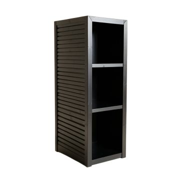 Reed Brook Narrow Cubby Tower - Black