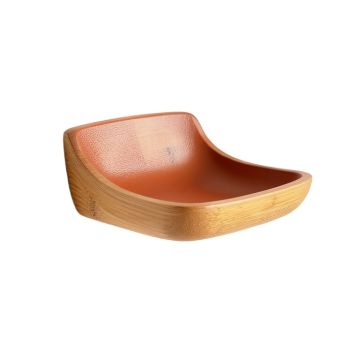 Brook Bend Wall-Mounted Cat Perch - Terracotta