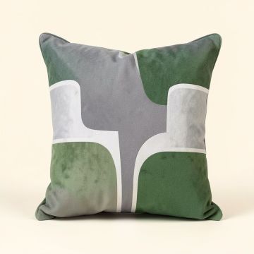 Colorful Thoroughbred Decorative Square Pillow Cover & Insert (synthetic illustration; no displayed measurements)